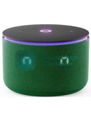Умная колонка Яндекс Станция Мини 3 Про, 18Вт, компактная, 1 динамик, Алиса, Wi-Fi, Bluetooth 5.0, Zigbee, Matter, зеленый