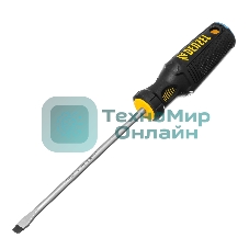 Отвертка Denzel SL6x150 мм, S2, 3к рукоятка