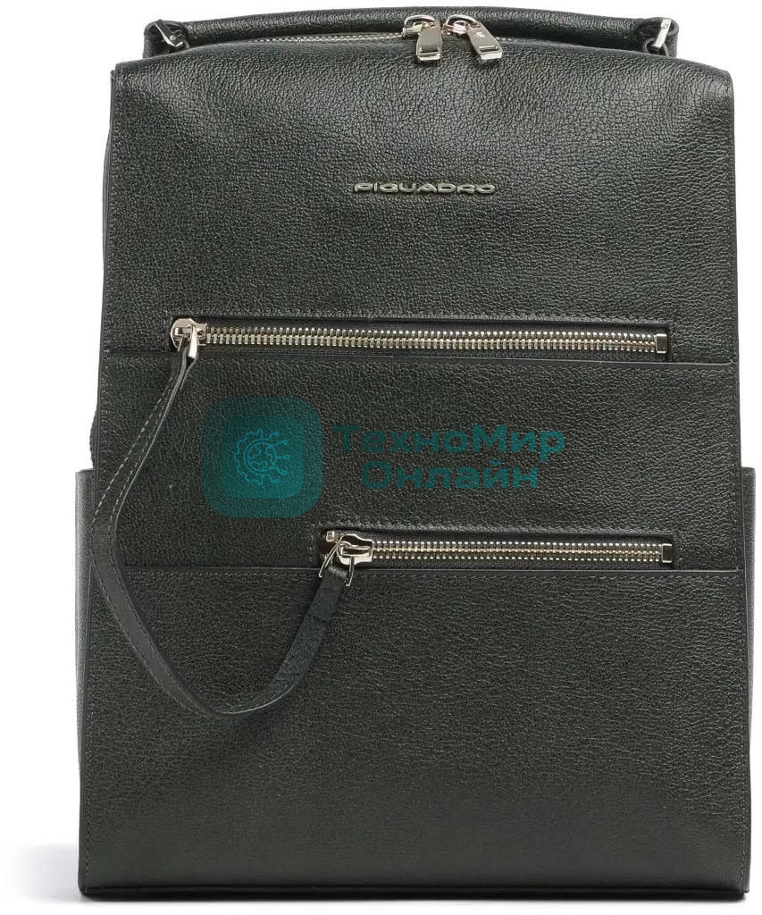 Рюкзак женский Piquadro Patricia CA6771W140/VE зеленый кожа