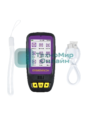 Дозиметр Ermenrich Ping RD40 фиолетовый/черный (84640)