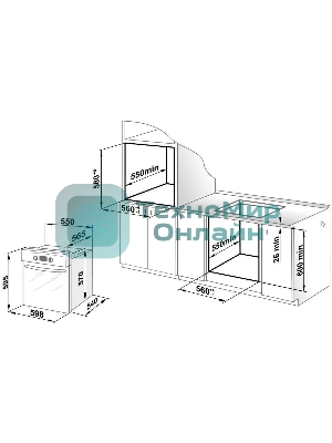 Духовой шкаф Gefest DA 622-03 RB1 22450000