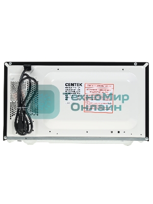 Микроволновая печь Centek CT-1579 черный, 20 л, 700 Вт, переключатели - сенсор