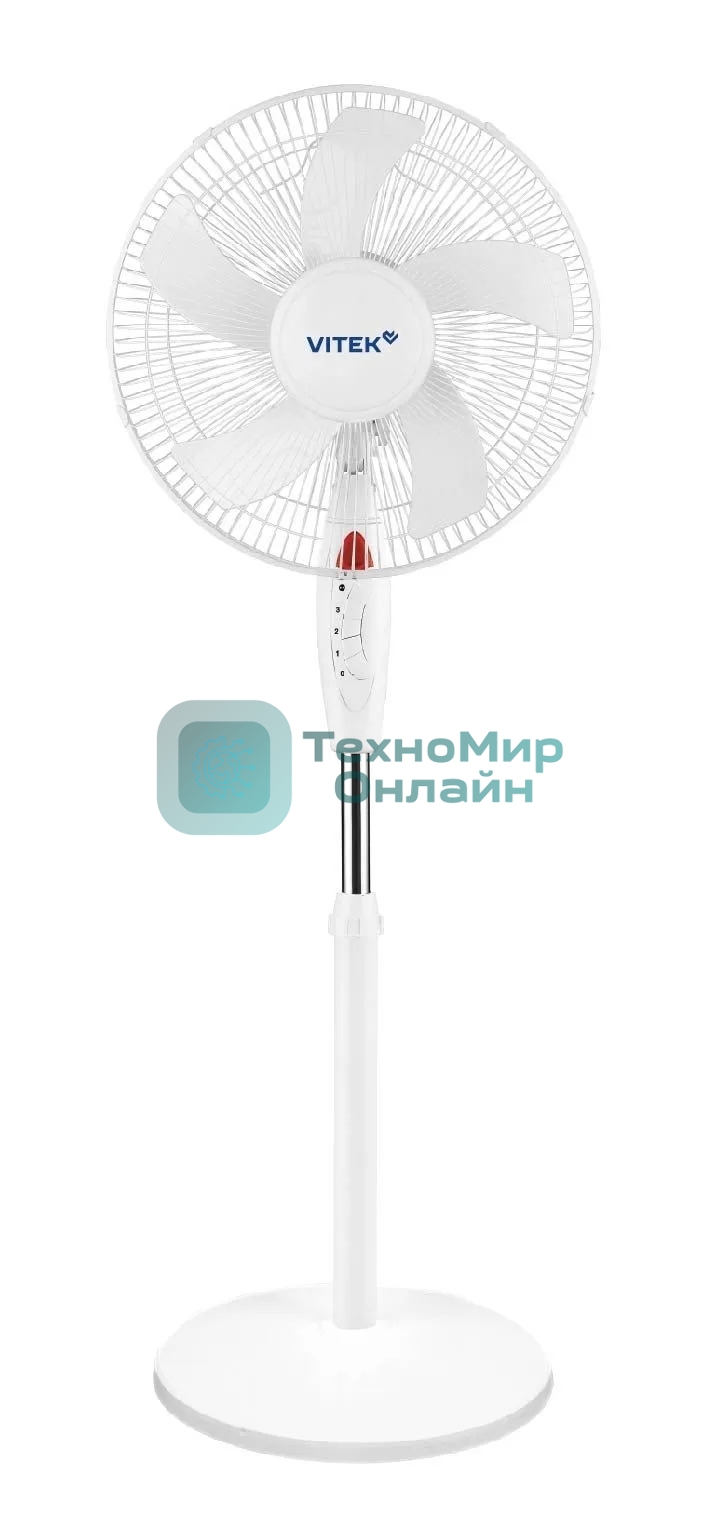 Вентилятор напольный Vitek VSF-1655 40Вт скоростей:3 белый
