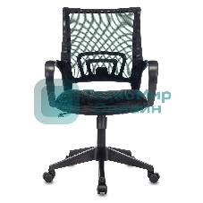 Кресло Бюрократ CH-695N/BLACK черный, сетка, 120 кг, механизм качания