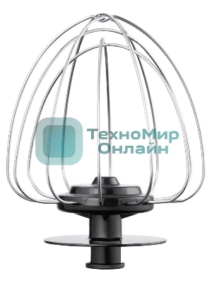 Кухонная машина Hyundai HYM-S7651 планетар.вращ. 1400Вт серебристый