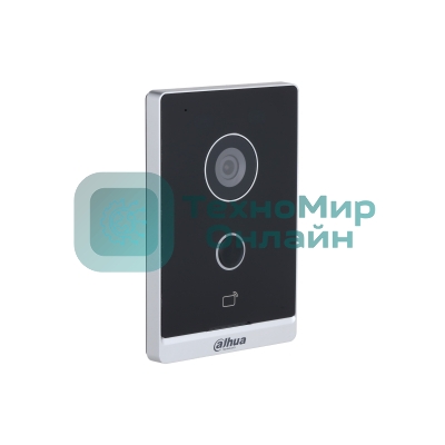Вызывная панель DAHUA DHI-VTO2211G-P-S2 с разрешением камеры 2мп и CMOS сенсором, WDR, слот для SD карты до 256Гб, IP65, питание DC 12V/PoE