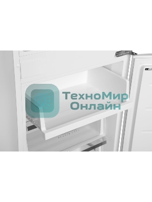 Встраиваемый холодильник Hyundai HBR 1946 2-хкамерн. белый