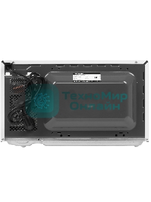 Микроволновая печь Sharp R-2852RW белый, 20 л, 800 Вт, переключатели - кнопки, поворотный механизм