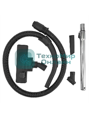 Пылесос Delta LUX DL-0836 черный с бирюзовым