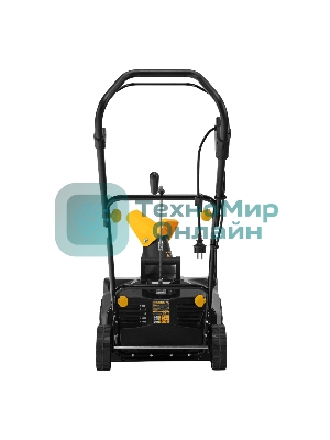 Электрическая снегоуборочная машина Denzel ESB-460-M, 1.8 кВт, металлический шнек, LED фара