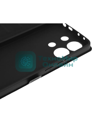 Чехол (флип-кейс) BoraSCO для Xiaomi Redmi Note 13 4G Book Case черный (72993)