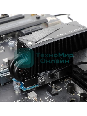 Радиатор для SSD Thermalright HR-10-2280-PRO-BL черный алюминий Ret