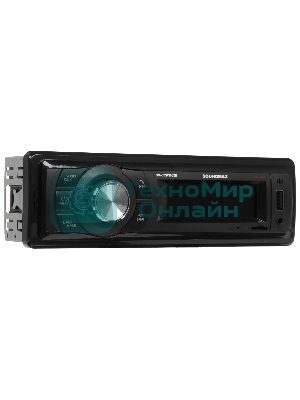 Автомагнитола Soundmax SM-CCR3062B, 1 DIN, Bluetooth, USB Type-A, AUX