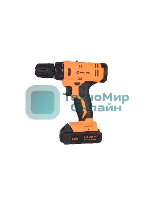 Дрель-шуруповерт аккумуляторная Вихрь ДА-18Л-2к 72/14/9, Аккумуляторная, 18В, 2 АКБ, Кейс