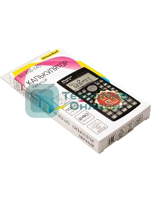 Калькулятор научный Silwerhof SH-200-240 черный 10-разр.