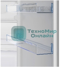 Холодильник Beko B3R0CNK402HG серый, двухкамерный, 257/100 л., морозилка снизу, No Frost