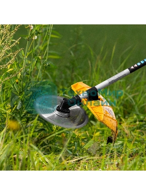 Триммер бензиновый Denzel DGT-520S, 52см3, 3 л.с., разъемная штанга, состоит из 2 частей