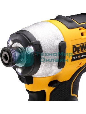 Шуруповерт DeWalt DCF809N-XJ, 18 В, 0 Ач, 190 Нм, бесщеточный, ударный