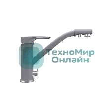 Кухонный смеситель Maunfeld MFQT-10LGR светло-серый