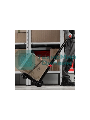 Тележка хозяйственная Matrix складная, 4 колесная, грузоподъемность 40 кг