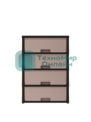 Комод Альтернатива Колорит 4 секц,венге,широкий М8761