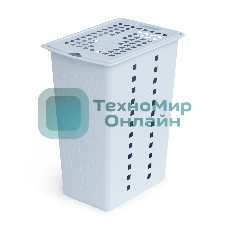 Корзина для белья Альтернатива Виолетта М2444 30 л, голуб .