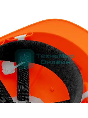 Каска защитная ударопрочная Denzel ABS/PC, плавная регулировка, модель 