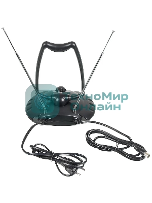 Антенна телевизионная Hyundai H-TAI200 15дБ активная черный