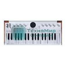 Сценическая клавиатура 230721 Arturia AstroLab 37 White Astrolab White 37 клавиш, полувзвешенная механика, 10 звуковых движков, вокодер, 10 кнопок пресетов, 4 макрорегулятора, MIDI-вход, USB-C и USB-A; аудио Bluetooth; WiFi, цвет белый