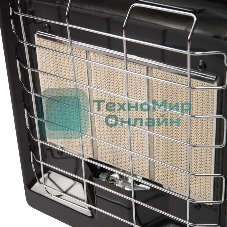 Обогреватель инфракрасный газовый Rexant для дома, 4,2 кВт, для баллона 27 л, черный