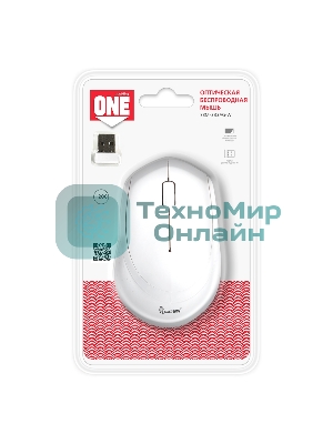 Мышь беспроводная Smartbuy ONE 333AG-W белая SBM-333AG-W