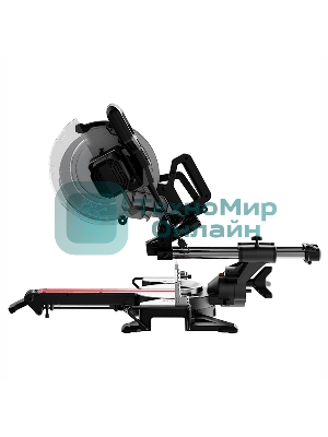  Торцовочная пила Deli DE570 (2000Вт, 5000об/мин, диаметр диска 255мм)