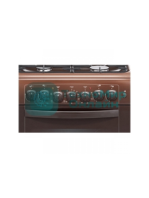 Плита комбинированная Gefest ПГЭ 6102-02 0301 коричневый, конфорок 4 шт, духовка 55 л, 60 см x 85 см x 60 см