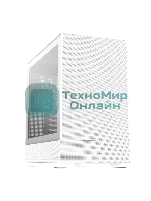 Компьютерный корпус ZALMAN P30 AIR, MATX, белый, WINDOW, 2xCombo (3.5'' or 2.5''), 3x2.5