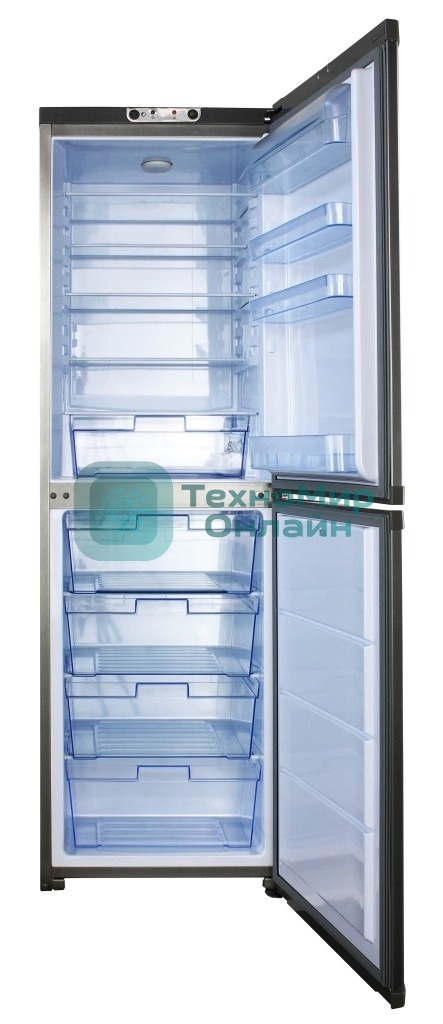 Холодильник ОРСК 176 NG нержавеющая сталь двухкамерный 200/160л морозилка снизу капельная система