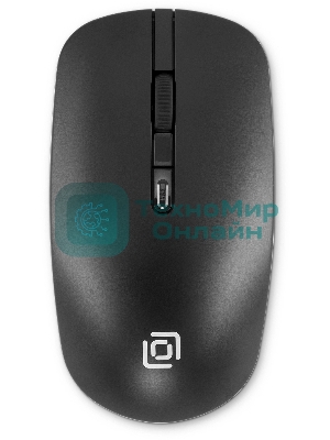 Комплект клавиатура+мышь Oklick S277W беспроводной, USB, 1600 DPI, чёрный