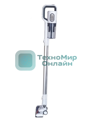 Пылесос вертикальный SUPRA VCS-5095 белый, питание от аккумулятора, 120 Вт, уборка сухая, пылесборник 0.5 л