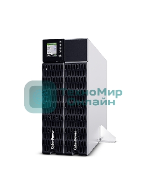 Источник бесперебойного питания CyberPower OL10KERTHD Online 10000VA/10000W USB/RS-232/Dry/EPO/SNMPslot/BM/ENV/RJ11/45/ВБМ (6 IEC С13, 1 IEC C19, terminal)