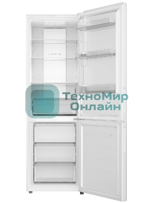 Холодильник Candy CFN6185W белый двухкамерный 207/91 л морозилка снизу, No Frost