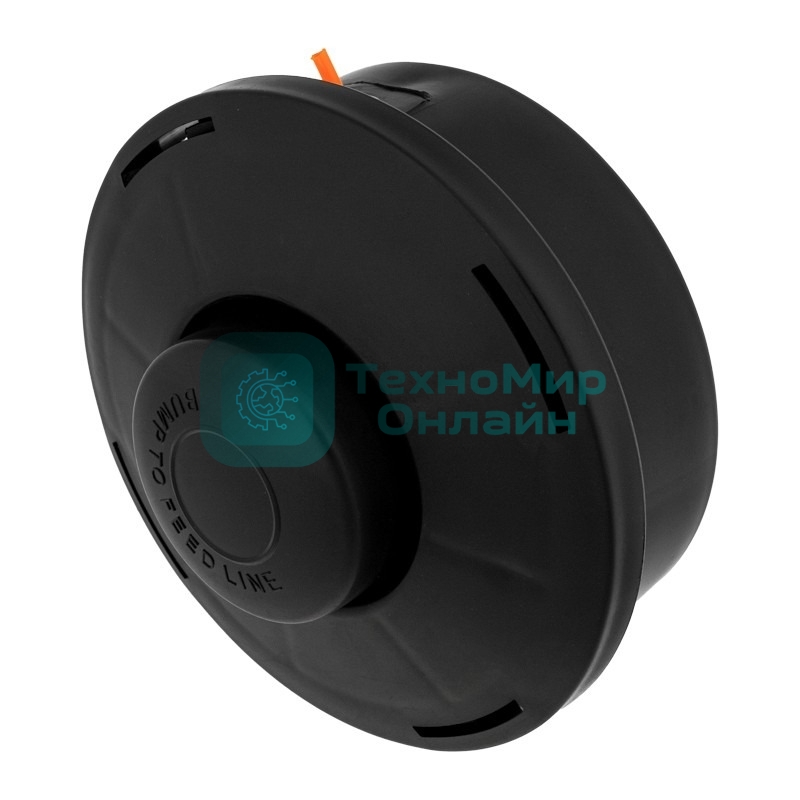 Катушка для триммера полуавтоматическая Kranz KR-115PP, гайка М10x1,25