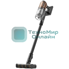 Пылесос вертикальный Dreame Z20 AquaCycle черный/бронзовый, питание от аккумулятора, 250 Вт, уборка влажная/сухая, пылесборник 0.6 л