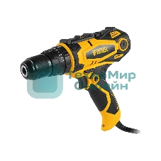 Дрель-шуруповерт Denzel ISD-300-13, 300 Вт, 40 Нм, щеточный, ударный