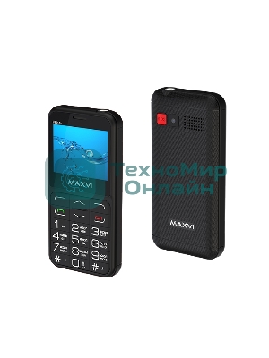 Мобильный телефон Maxvi B231ds черный