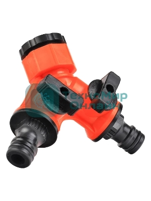 Распределитель PATRIOT TAP-2, пластиковый, 2-х канальный, G 3/4