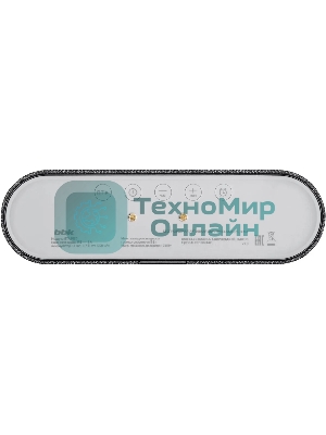 Колонка портативная BBK BTA2020 черный 5W 1.0 BT 10м 1200mAh