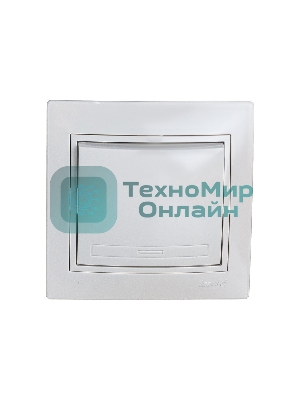 Выключатель LEZARD 1-кл. СП Мира 10А IP20 белый/белый 701-0202-100