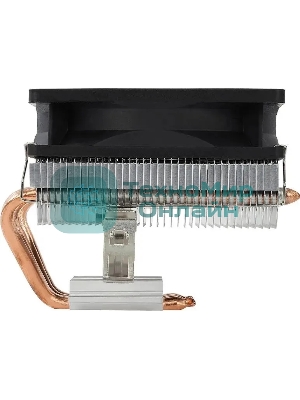 Кулер для процессора AeroCool/Formula Air Frost 4 черный, 90 мм, алюминий/медь, 1800 об/мин, 25.7 дБ, 3 pin, 125 Вт, 78 мм