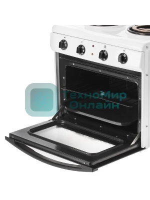 Плита электрическая Мечта 15М белый, конфорок 2 шт, духовка 25 л, 50 см x 47 см x 43 см