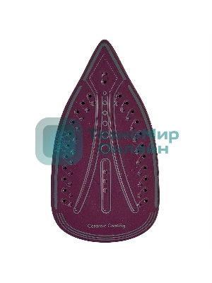 Утюг Delta DL-353 коричневый, 2400 Вт, 28 г/мин, 135 г/мин, 350 мл