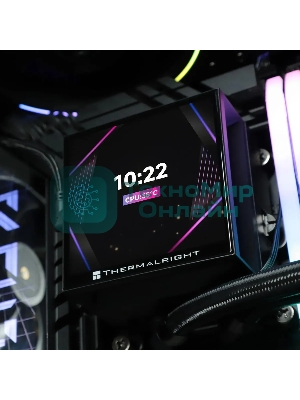 Жидкостная система охлаждения Thermalright Hyper Vision 360 Argb черный/ Display/ all Intel/AMD
